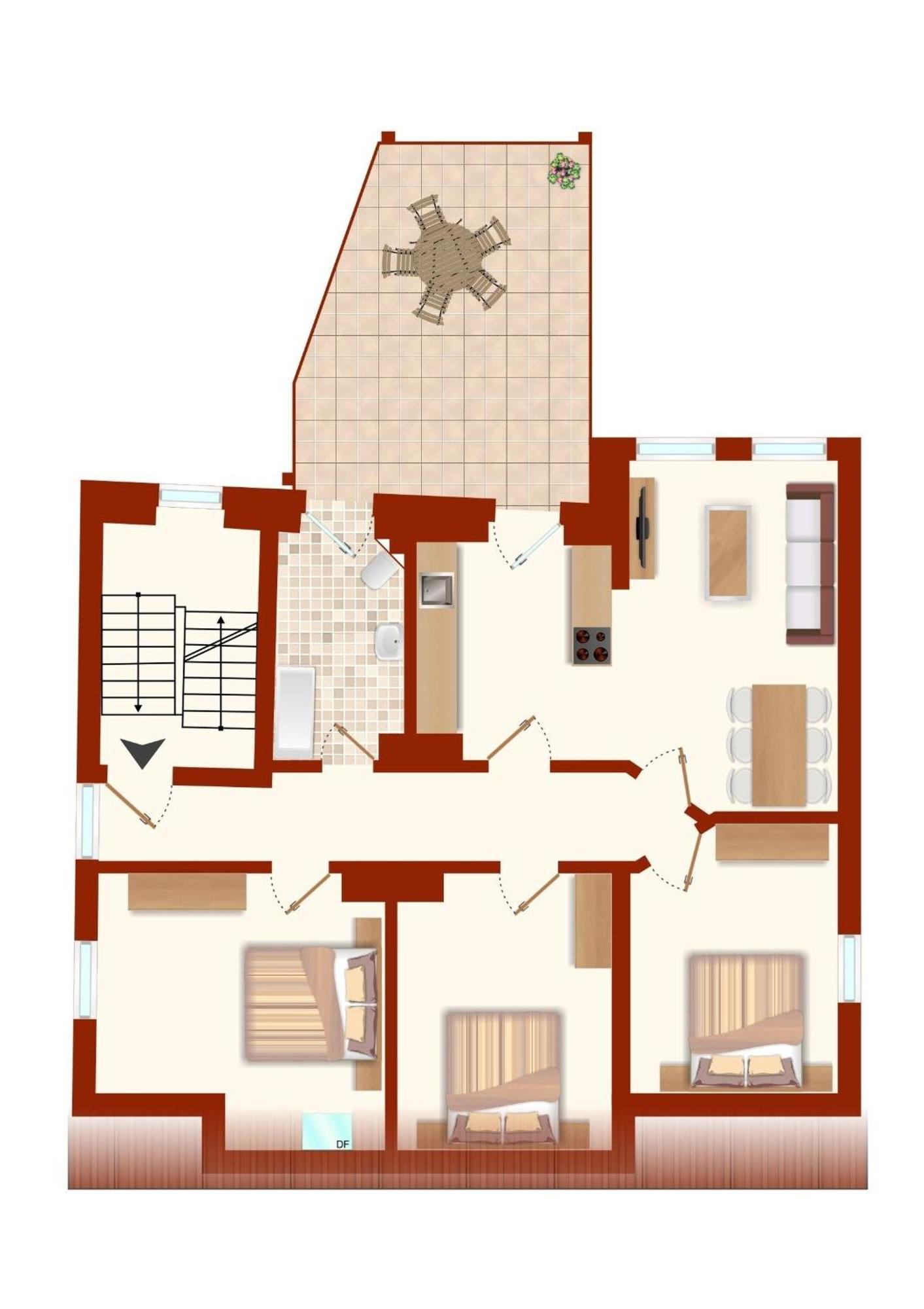 Alte Baeckerei Loge Apartment Лабое Екстериор снимка